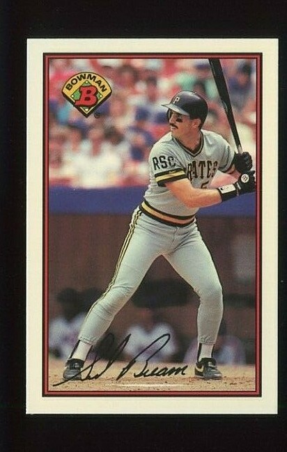 1989 BOWMAN TIFFANY #419 SID BREAM PITTSBURGH PIRATES 