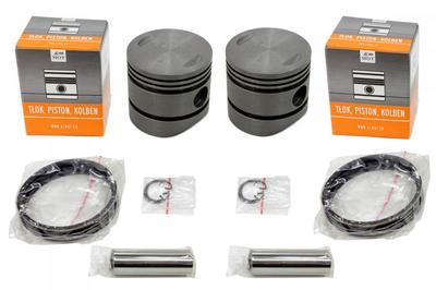 Kolben Satz Ural ALMOT 1-Übermaß. 78,13 mm EU-Herstellung.