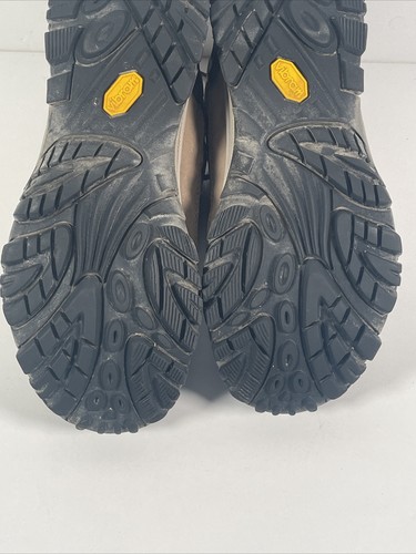 Merrell Pulse II Kangaroo Boa Gray Low Top Hiking Boots Shoes Vibram Womens 9 - Picture 10 of 12