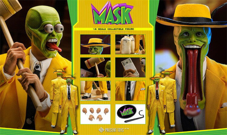 Pre-Sale PRESENT TOYS PT-sp91 1/6 Mask Man Jim 12