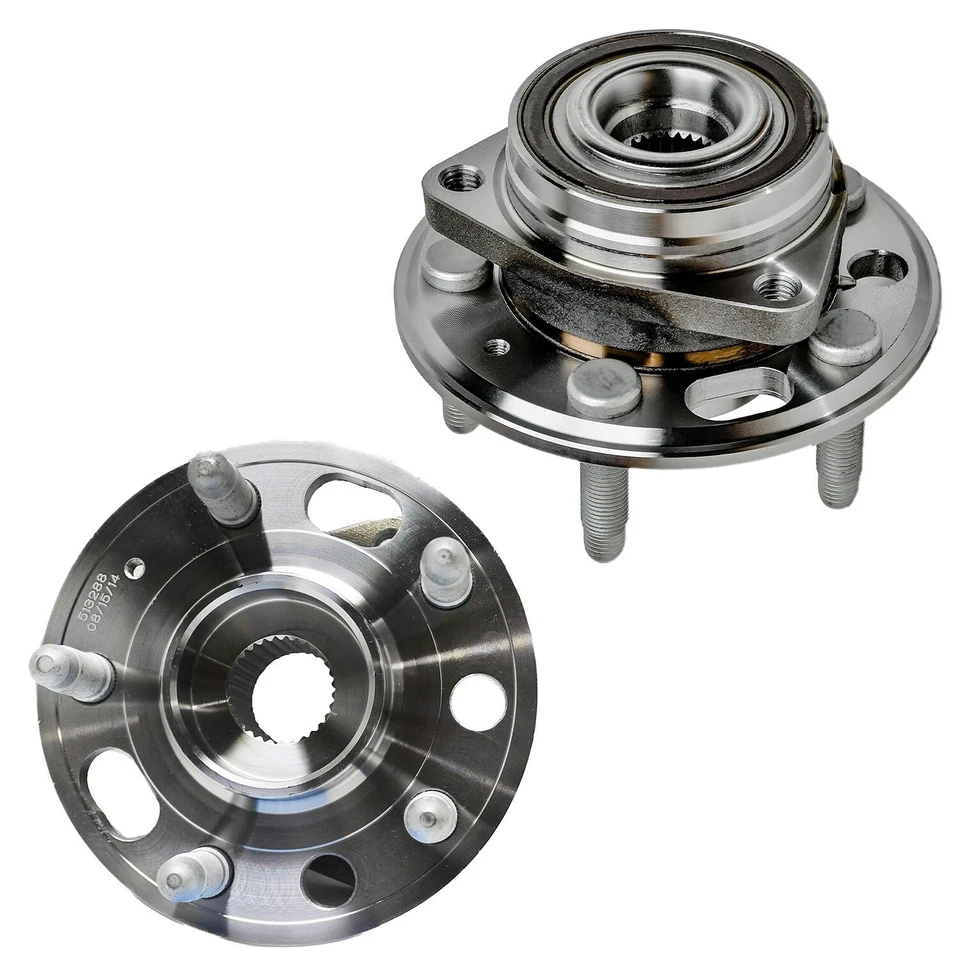 Front CV Axle + Wheel Bearing Hub for 2010-2017 Chevy Equinox GMC Terrain 2.4L - Image 4 of 4