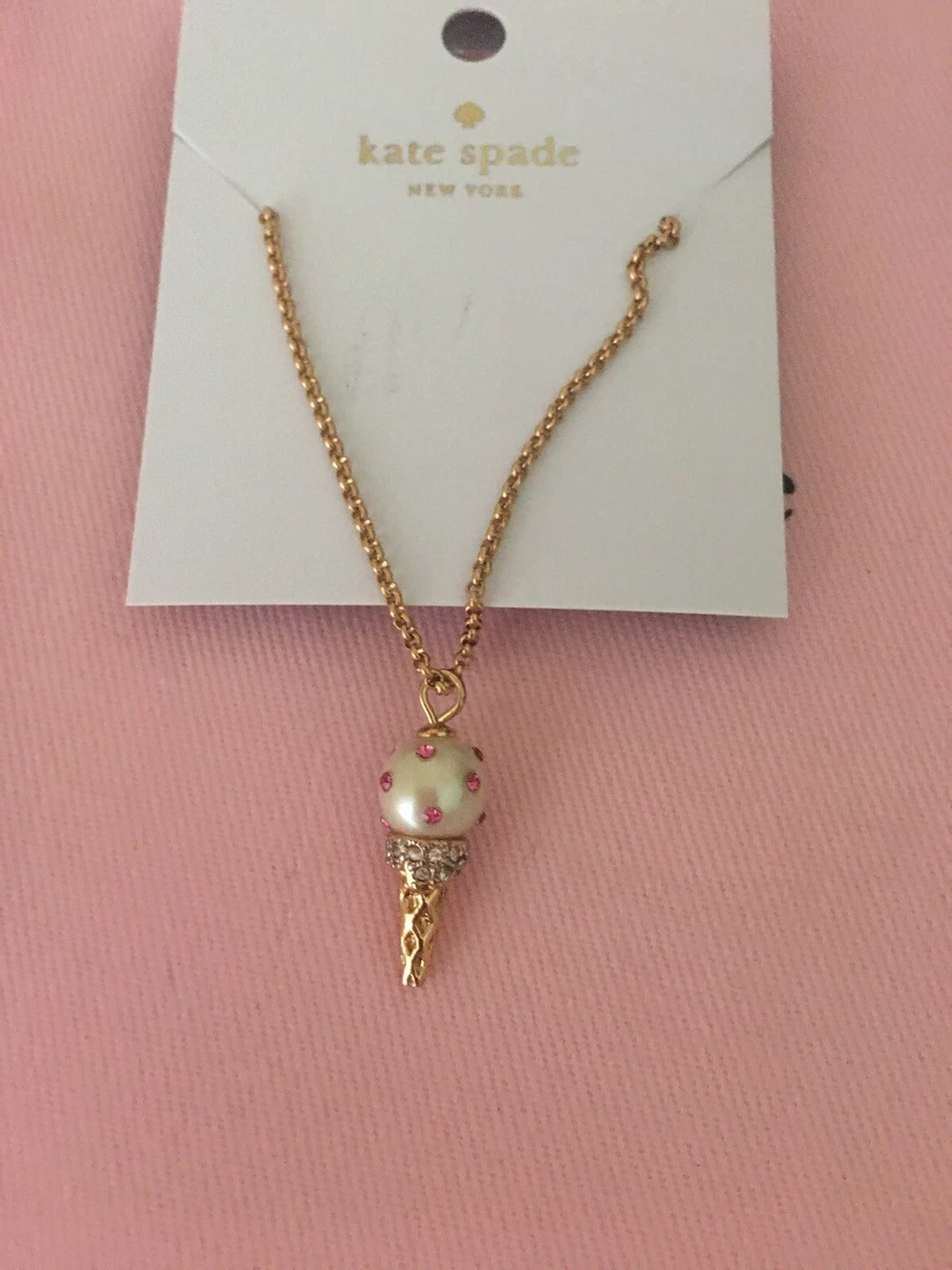 Kate spade ice cream necklace deals
