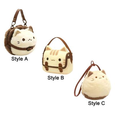 Süße Katze Plüsch Tasche Umhängetasche