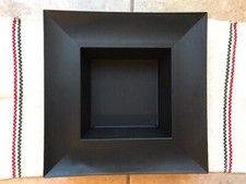 Black SQUARE Plastic TRAY, Nursery Pot.