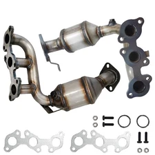 For Toyota Sienna 2004-2006 3.3L FWD Front + Rear Manifold Catalytic Converter