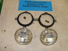 Simplicity 5212.5 cast Briggs & Stratton 12.5hp I/C oem headlights w mount 