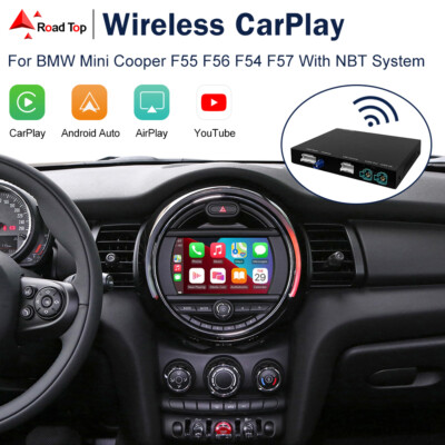 Wireless CarPlay Android Auto NBT For Mini R55 R56 R57 R58 R59 R60 R61 F54 F55