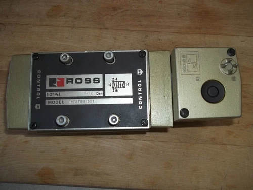 NEW ROSS PNEUMATIC SOLENOID VALVE W-7276B4331