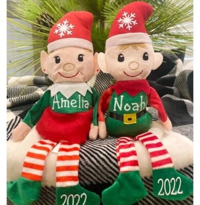 Plush Personalized Elf -Customized Elves Christmas [Only Boy]