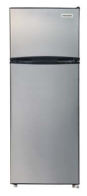 7.5 Cu Ft Top Freezer Refrigerator Frigidaire Platinum Series Stainless Look NEW