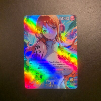 【nami】 PSA 10 Nami L OP11-041 Parallel A Fist of Divine Speed ONE PIECE