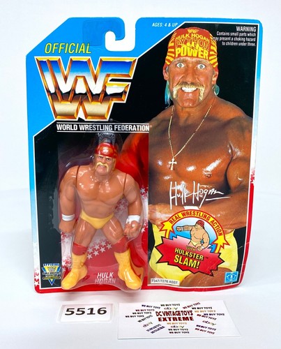 WWF wwe Vintage Hasbro Wrestler Hulk Hogan Hasbro ...