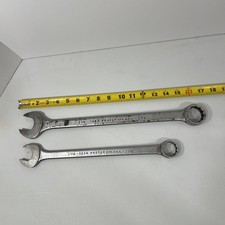 Large Proto Combination Wrenches 1-1/16 & 1-1/14 - Vintage - Made In USA