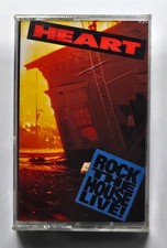 vintage 1991 SEALED cassette: HEART Rock The House Live : C4-95797
