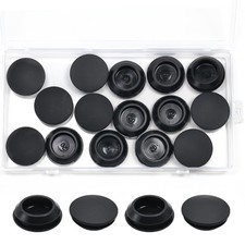 15 Pcs 20 mm Silicone Rubber Plugs Snap in Locking Hole Plugs for 2022 mm 13/...