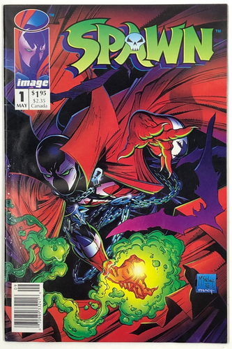 Spawn #1 Kiosk Variante (Image Comics Malibu Comics Mai 1992)