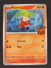 Fuecoco 023/182 Common Trick or Trade BOOster Bundle 2024 Pokemon NM