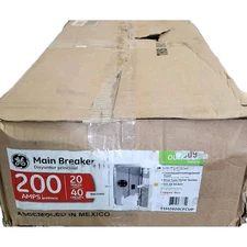 GE TSM2020CFCUP 200A 20-SPACE 40-CIRCUIT SOLAR READY OUTDOOR MAIN BREAKER PANEL