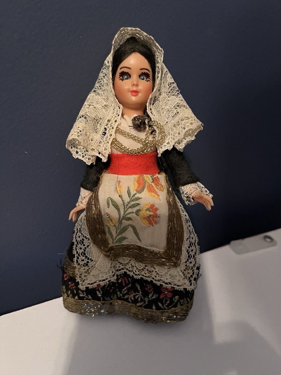 Vintage Doll Lot Of 6 Dolls! Dutch, Spanish, Russian! Different