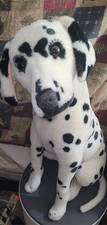 Melissa Doug Life Size Plush Dalmatian Dog 33" Long Good Condition