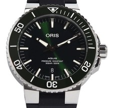 Oris Aquis Date Automatic Steel Rubber 43.5mm - 01 733 7730 4157-07 5 24 10EB - 2