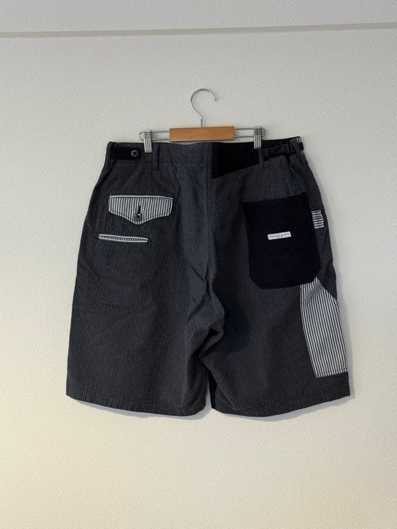 ENGINEERED GARMENTS Beams Plus Patchwork Shorts - image 1