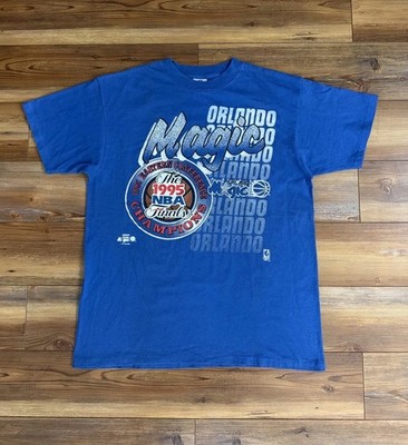 Vintage 1995 Orlando Magic NBA Eastern Conference Champions Belton Shirt Size L
