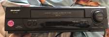 Sharp 4 Haed VHS VCR Player/Recorder