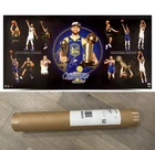 Stephen Curry Autographed “2022 NBA Finals Championship Collage” SEALED UD 40x18