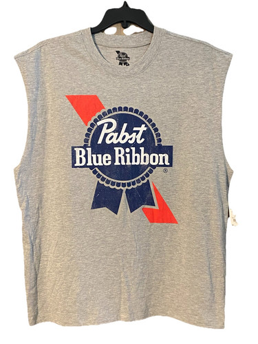 Pabst Blue Ribbon Beer Muscle Shirt Men's Size M
