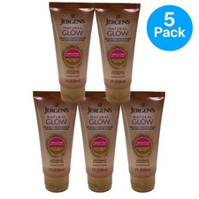 Jergens Natural Glow Fair To Medium Sunless Tanner 2 Oz 5 Pack New