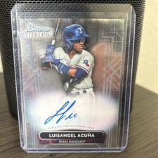 2022 Bowman Sterling - Prospect Autographs Luisangel Acuna #PA-LA (AU, RC)