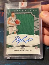 2020 Panini Crown Royale Silhouettes Payton Pritchard Auto