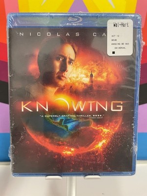 Knowing (2009) (Blu-ray) NEW *old stock Nic Cage