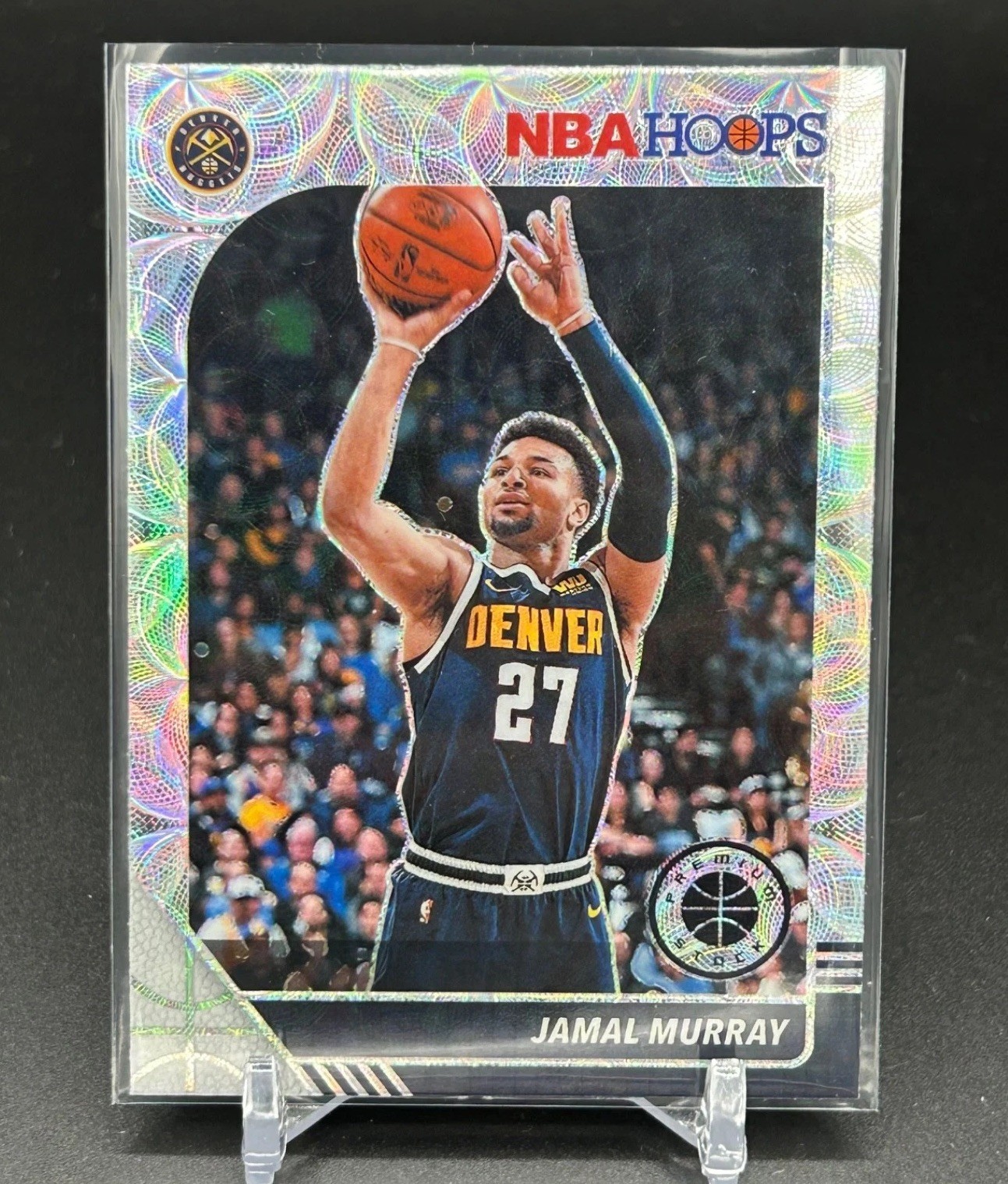 2019-20 Panini NBA Hoops Premium Stock Silver Scope Prizm Jamal Murray #46