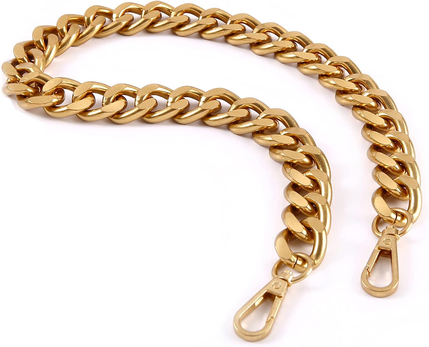 25 Inch Trendy Chunky Metal Chain Purse Handles Shoulder Strap Replacement for H
