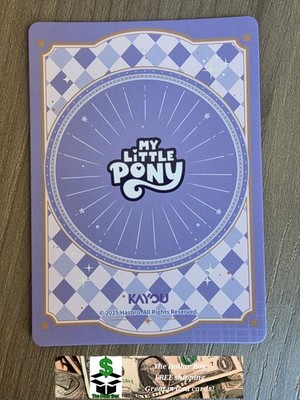 2025 Kayou My Little Pony Friendship Magic Applejack SSR Card