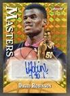 2024 Topps Finest Basketball Gold Geometric Refractor David Robinson #MA-DR