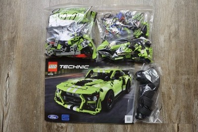 LEGO  Technic 42138 Ford Mustang Shelby GT500 100% Complete W/Instructions NICE!