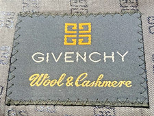 Givenchy Monsieur Black Wool Cashmere Blazer Jacket 38R COA