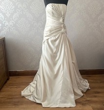 Blue by Enzoani Ellamar Brautkleid Ex-Studio Display Gr. 12 hellelfenbein NEU