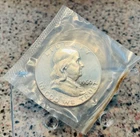 1960 PROOF Silver Franklin Half Dollar 50 Cents Set Cello Free Shipping #24