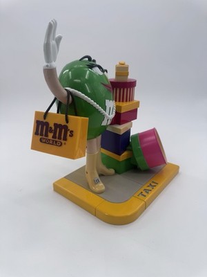 M&M’s グリーン フィギュア TAXI 高さ約27cm ディスプレイ レア Vintage M&M's Ms. Green Girl M&M Taxi Stand with Gifts Presents