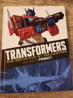 TRANSFORMERS Definitive G1 Collection Vol. 35: Primacy HARDCOVER Hachette HC