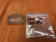Vintage License Plate Lens Car Truck Glass Tag Lens Auto Light Part Old
