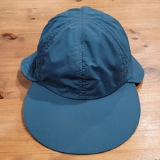 Vintage Columbia Fishing Hat Cap Size L Neck Flap Wide Bill Brim Outdoor Sun