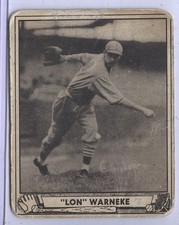 1940 Play Ball #114 Lon Warneke Cardinals ML Umpire