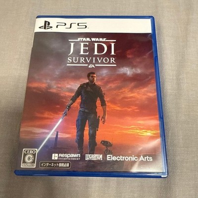 Star Wars Jedi Survivor PS5 Used Tested Japanese ver with Case Action Game