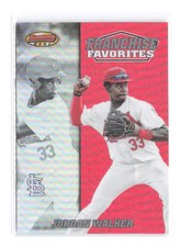 2020 Bowman's Best Jordan Walker 2000 Franchise Favorites FFA-JW Cardinals