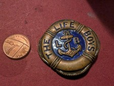 Very Old The Boys Brigade The Life Boys Badge Fastener Requires Attention 